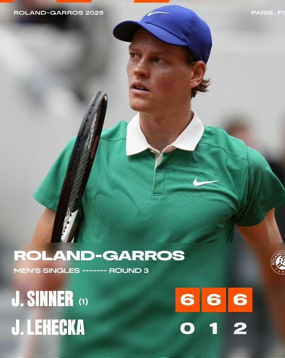 蒙特卡洛大师赛绝杀联合杯,辛纳状态火热 蒙特卡洛大师赛绝杀联合杯,辛纳状态火热